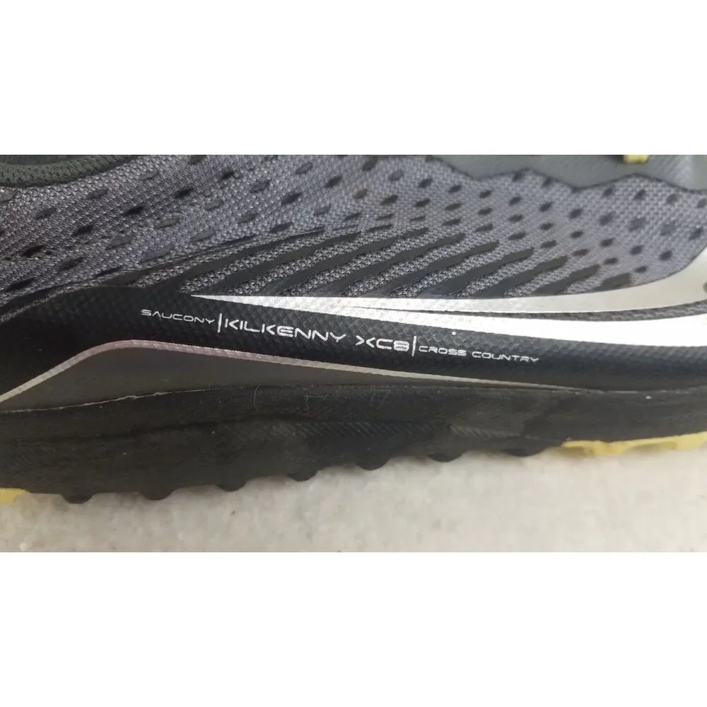 Saucony womens Kilkenny XC 8‎ Spike S19068-2 Gray Cross Country Shoes Size 10
